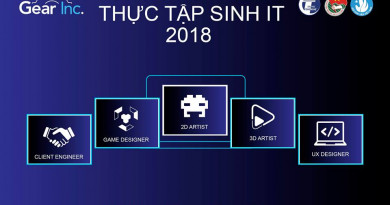 CHƯƠNG TRÌNH THỰC TẬP SINH IT GEAR INC. 2018 – TAKING YOUR FIRST STEP CHƯƠNG TRÌNH THỰC TẬP SINH IT GEAR INC. 2018 – TAKING YOUR FIRST STEP